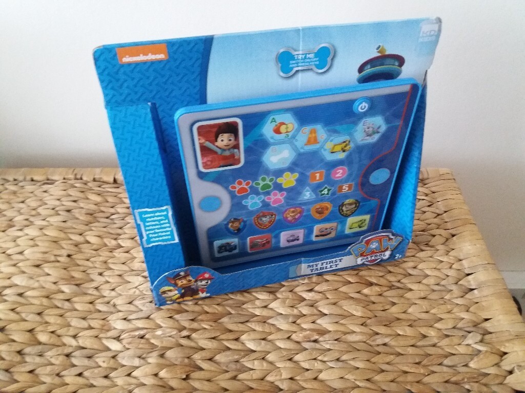 paw patrol my first tablet